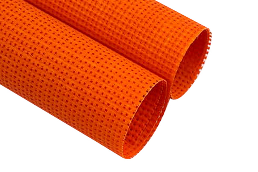 Colorful Vinyl Colour PVC Coated Polyester Mesh Fabric PVC Mesh