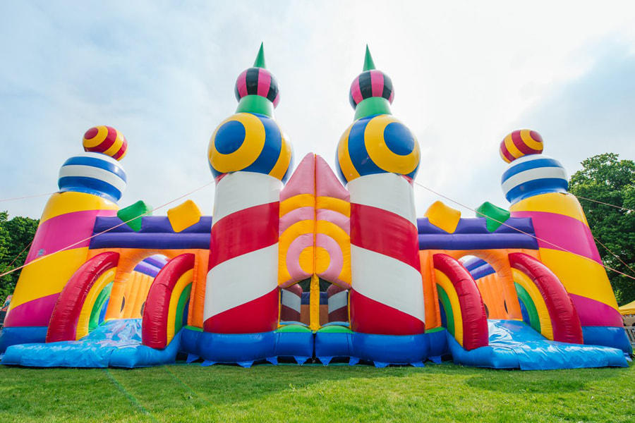 High Quality Kids Jumping Castle, Commercial Inflatable Toys For Party PVC Inflatable Toy Cloth