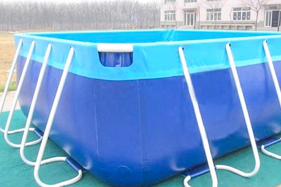 Swimming And Wading Sports Gray PVC Pool Cloth
